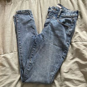 High rise curvy jeggings